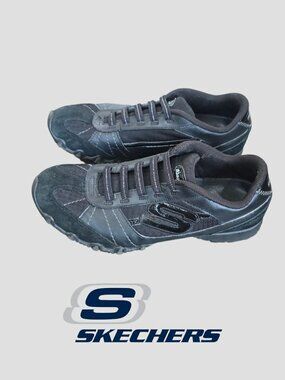 Skechers Suede  Bikers Vexed Outdoor Shoe Shaft Comfort Shoes Womens 8